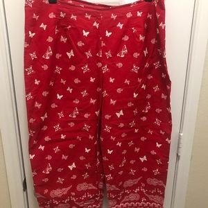 Westbound Printed Capris